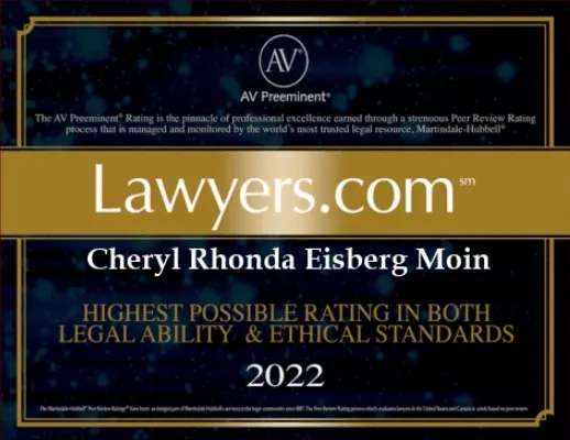 2022 Lawyers.com badge